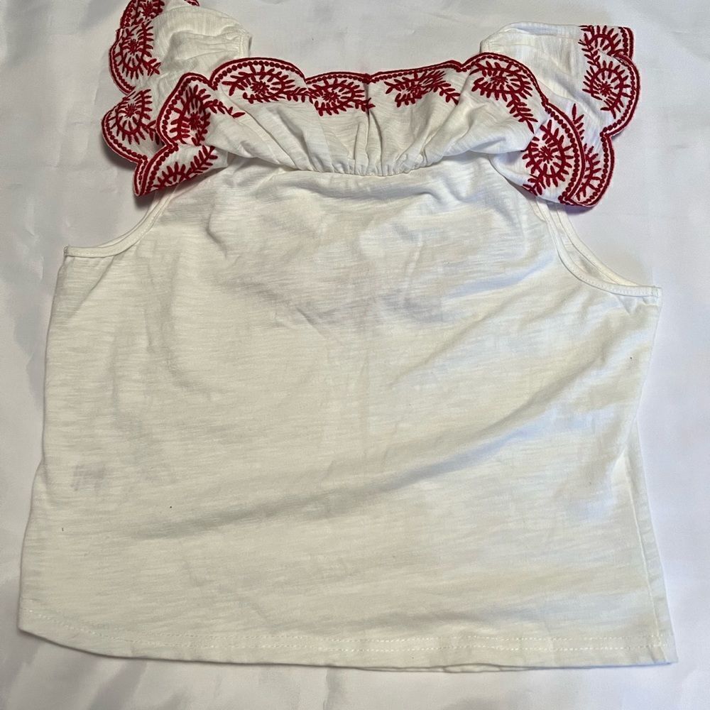 Francesca’s Ruffle Tank Top - Picture 3 of 3